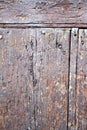 Old, wood texture, with nails and screws and wood grain itself Royalty Free Stock Photo