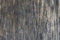 The old wood texture with natural patterns and cracks on the surface as background. Darken from center. Royalty Free Stock Photo