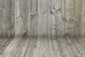 Old wood vintage texture grey seamless weathered background Royalty Free Stock Photo