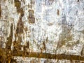 Old wood with white paint pattern texture Royalty Free Stock Photo
