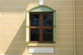 Old wood window style