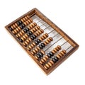 Old wooden abacus