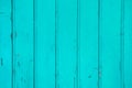 Old wooden background in green or turquoise color.