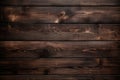 Old wooden background or texture. Dark wood texture with natural patterns, Design a dark wood background for various purposes, AI Royalty Free Stock Photo