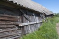 Old wooden barn. Royalty Free Stock Photo