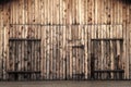 Old Wooden Barn Doors Royalty Free Stock Photo