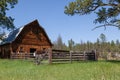 Old Wooden Barn and Fence Royalty Free Stock Photo