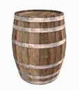 Old wooden barrel Royalty Free Stock Photo
