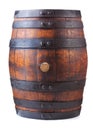 Old wooden barrel