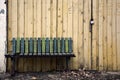 Old wooden bench Royalty Free Stock Photo