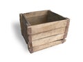 Old wooden box Royalty Free Stock Photo