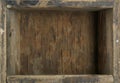 Old wooden box Royalty Free Stock Photo