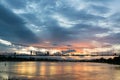 Old wooden bridge Royalty Free Stock Photo