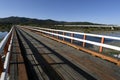 Old confluence bridge, over the Ãâuble river. Royalty Free Stock Photo