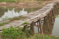 Old wooden bridge