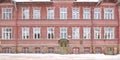 Traditional wooden building int Tartu