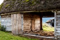 Wooden cabin in near forests in Romania