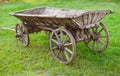 Old wooden cart Royalty Free Stock Photo