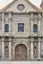 Old Wooden Catholic Door