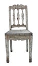 Old wooden chair Royalty Free Stock Photo