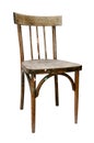 Old wooden chair Royalty Free Stock Photo