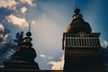 Old wooden christian catolic church