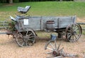 Old Wooden Chuck Wagon Royalty Free Stock Photo