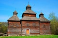 Old wooden church building