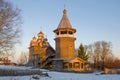 The old wooden church of Dmitri the Theunite Myrrh-streamingg.