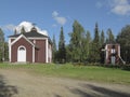 Old wooden church Royalty Free Stock Photo