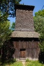 Old wooden church in Transcarpathia, Ukraine