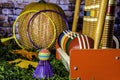 Autumn Croquet and Badminton Games Royalty Free Stock Photo