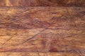 Old wooden cutting board background texture Royalty Free Stock Photo