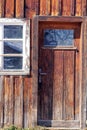 The old wooden door Royalty Free Stock Photo