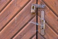 Old wooden door Royalty Free Stock Photo