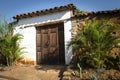 Old wooden door; Barichara, Santander