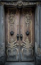 Old wooden door Royalty Free Stock Photo