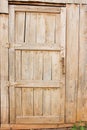 Old wooden door Royalty Free Stock Photo