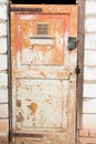 Old wooden door