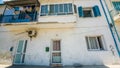 Old wooden door, Cyprus. NICOSIA, CYPRUS - 07 august 2017