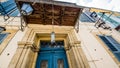 Old wooden door, Cyprus. NICOSIA, CYPRUS - 07 august 2017