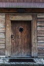 Old wooden door Royalty Free Stock Photo