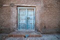 Old wooden door in Mirbat, Dhofar Salalah, Oman Royalty Free Stock Photo