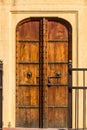 Old wooden door Royalty Free Stock Photo