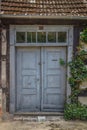 Old wooden door Royalty Free Stock Photo