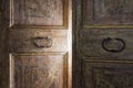 Old wooden door Royalty Free Stock Photo