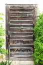 Old wooden door Royalty Free Stock Photo