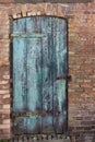 Old Wooden Door With Patina