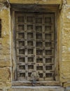 Old wooden door vintage background