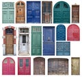 Old wooden doors Royalty Free Stock Photo